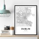 Dublin City Map Dublin City Map