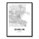 Dublin City Map Dublin City Map