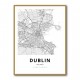 Dublin City Map Dublin City Map
