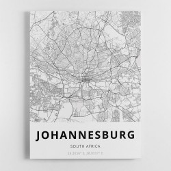 Johannesburg City Map