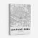 Johannesburg City Map Johannesburg City Map