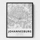 Johannesburg City Map Johannesburg City Map