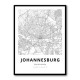 Johannesburg City Map Johannesburg City Map