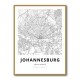 Johannesburg City Map Johannesburg City Map