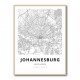 Johannesburg City Map Johannesburg City Map