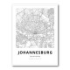 Johannesburg City Map Johannesburg City Map