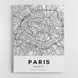 Paris City Map