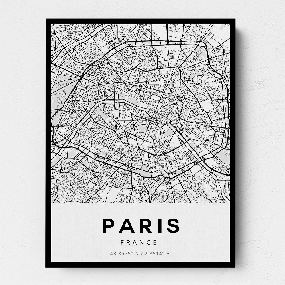 Paris City Map Paris City Map