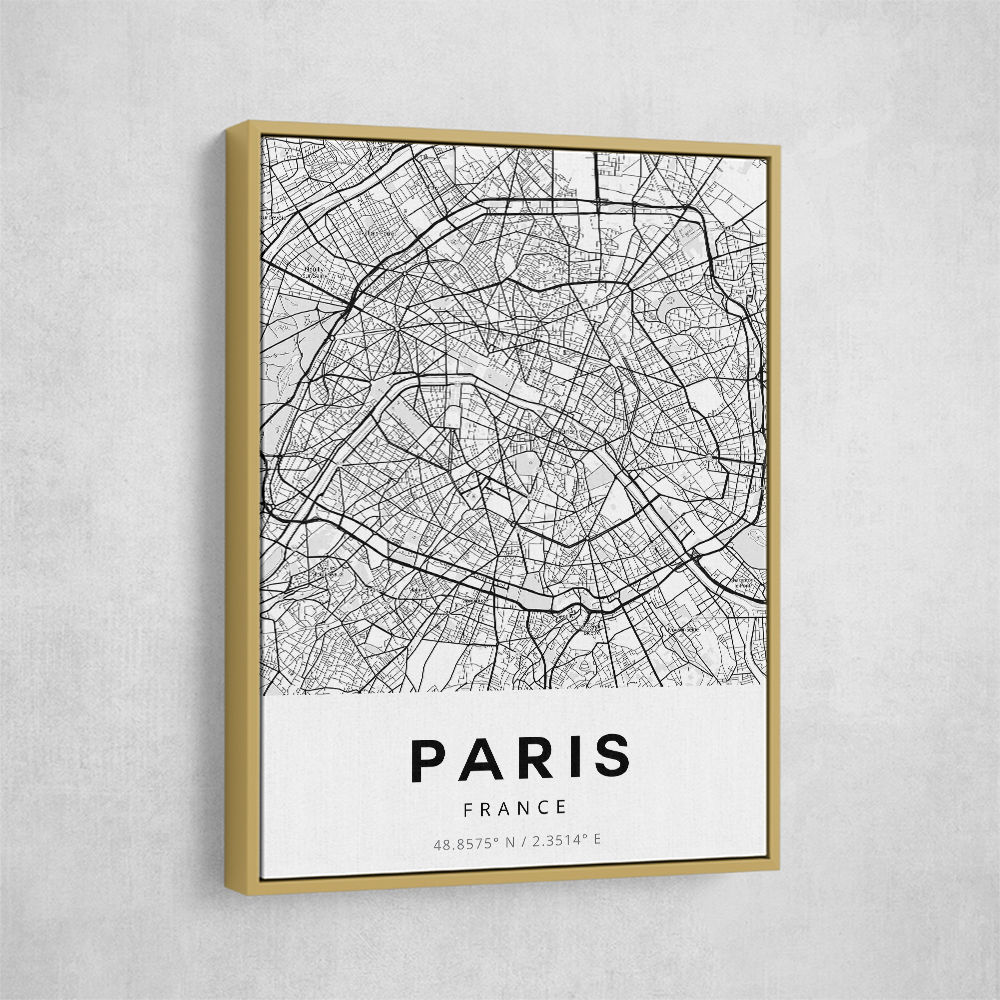 Paris City Map Paris City Map
