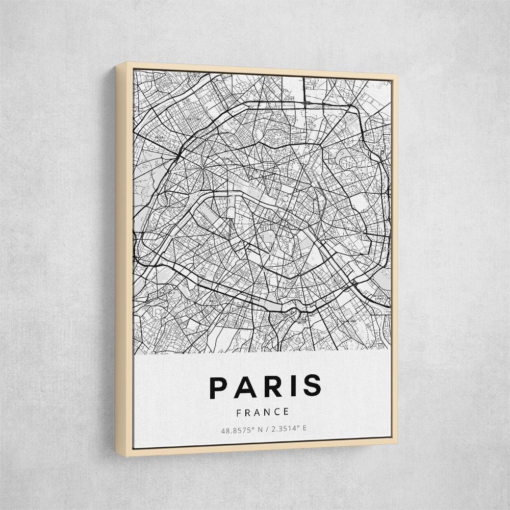 Paris City Map Paris City Map