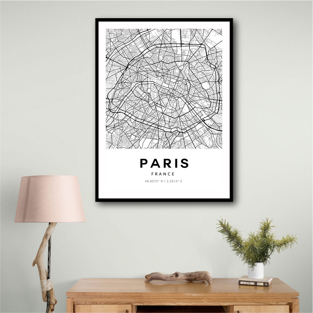 Paris City Map Paris City Map