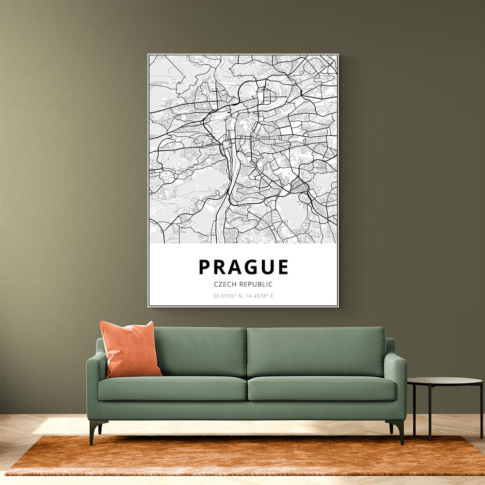 Prague City Map Prague City Map