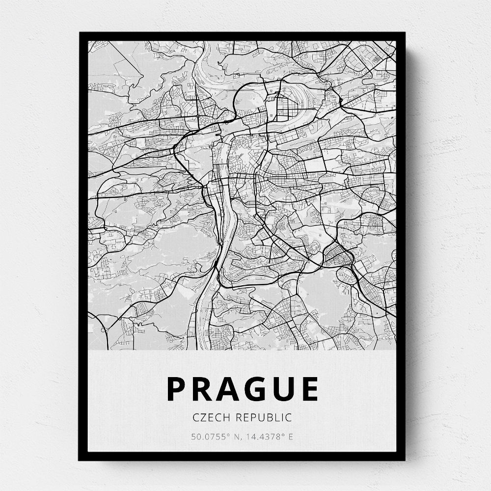 Prague City Map Prague City Map