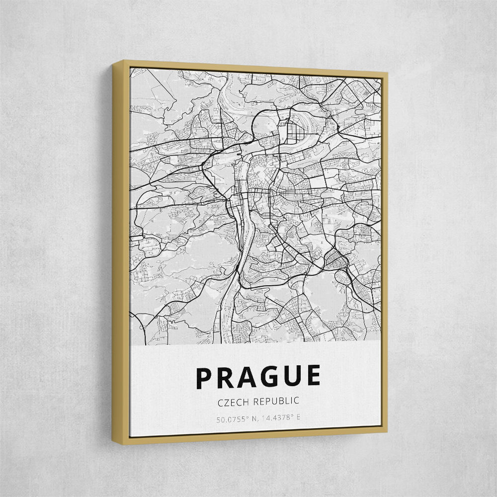 Prague City Map Prague City Map