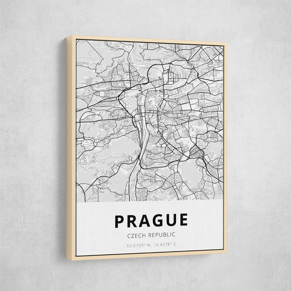 Prague City Map Prague City Map