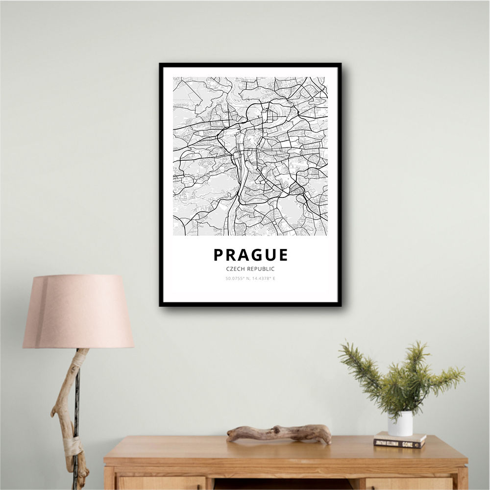 Prague City Map Prague City Map