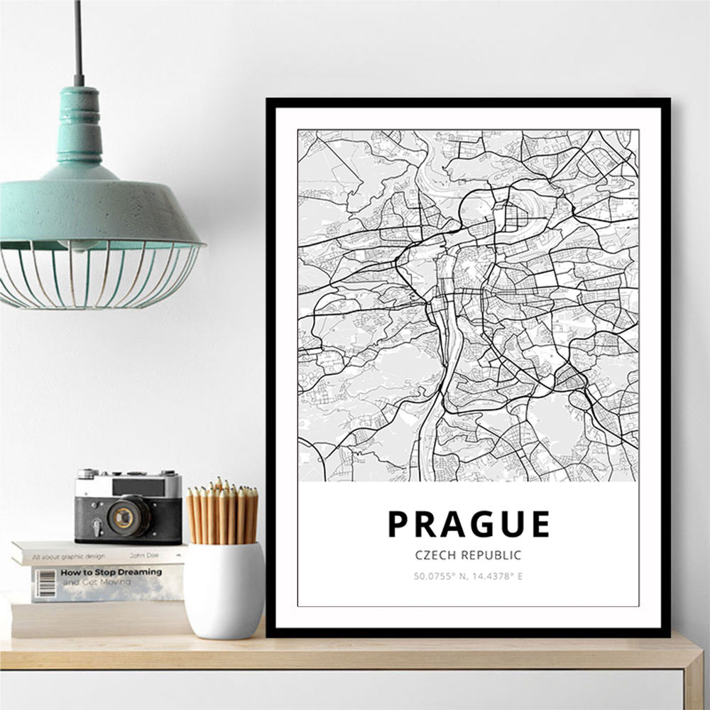 Prague City Map Prague City Map