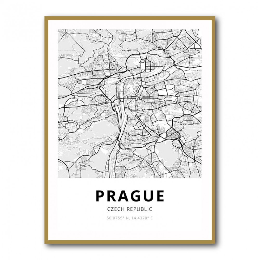Prague City Map Prague City Map