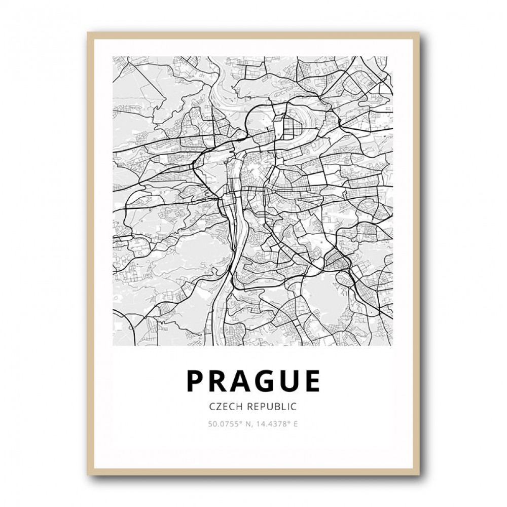 Prague City Map Prague City Map
