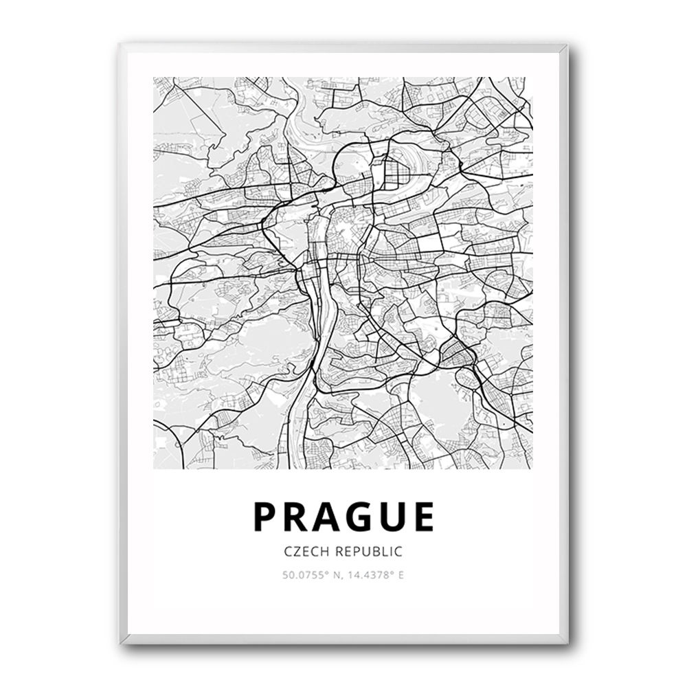 Prague City Map Prague City Map