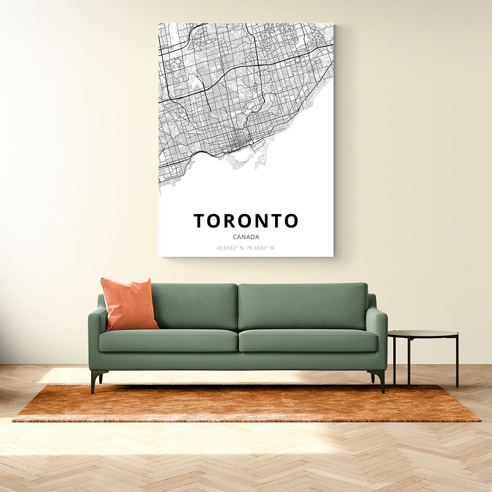 Toronto Canada City Map Toronto Canada City Map