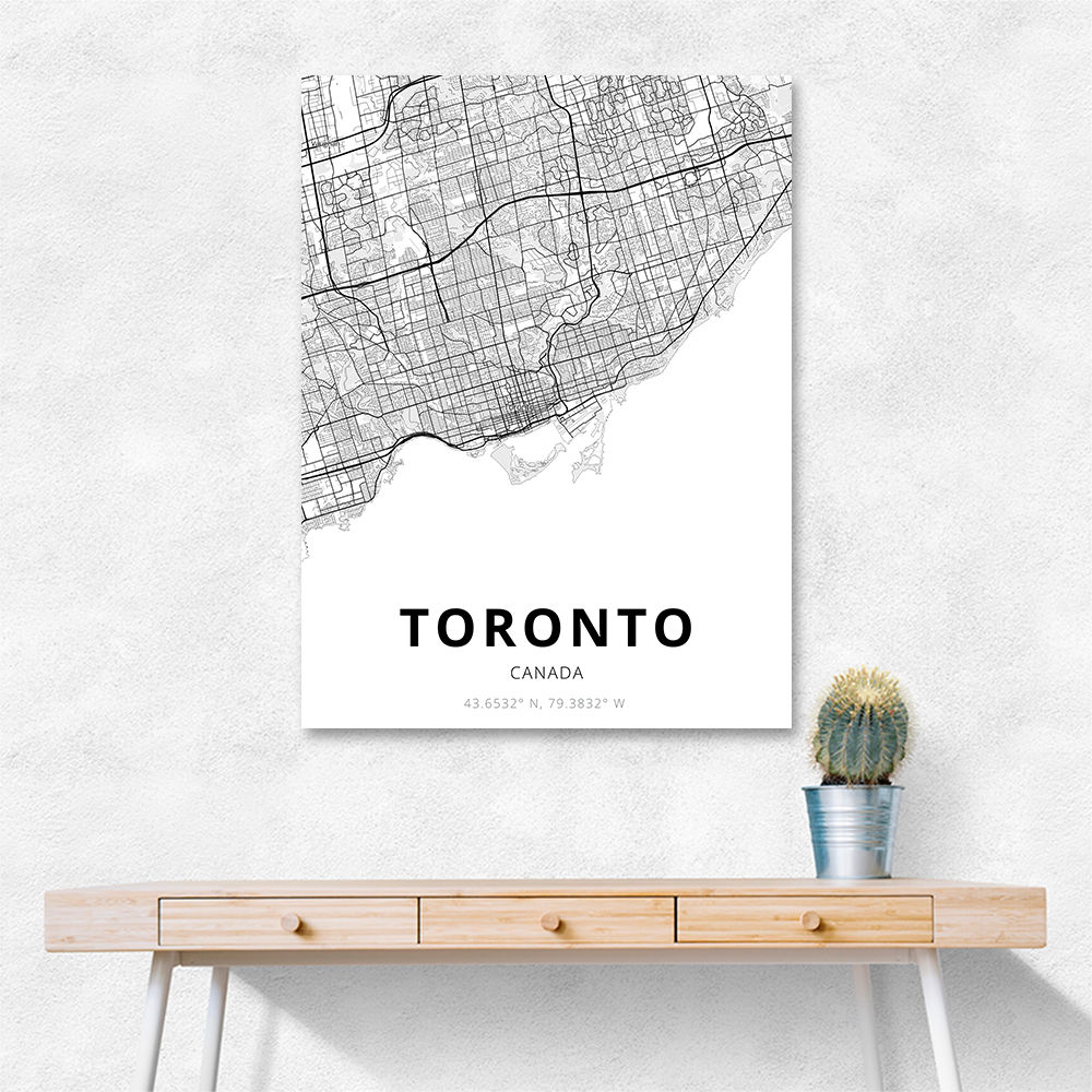 Toronto Canada City Map Toronto Canada City Map