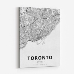 Toronto Canada City Map