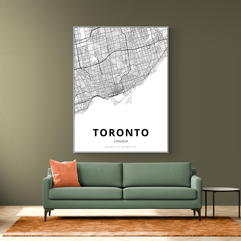 Toronto Canada City Map Toronto Canada City Map
