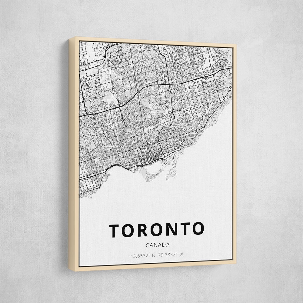Toronto Canada City Map Toronto Canada City Map