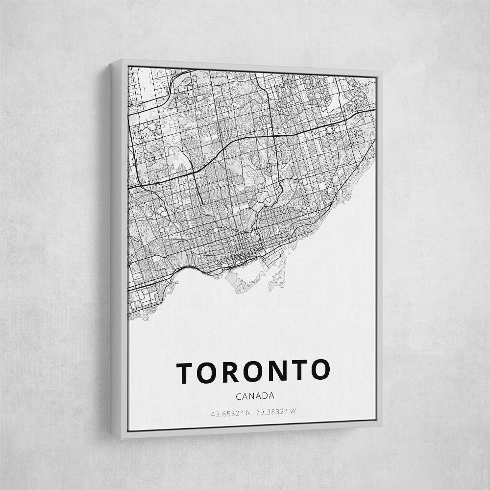 Toronto Canada City Map Toronto Canada City Map