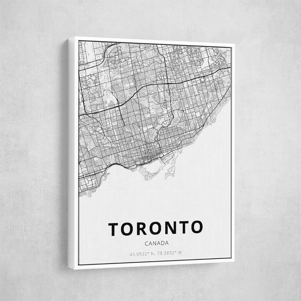 Toronto Canada City Map Toronto Canada City Map