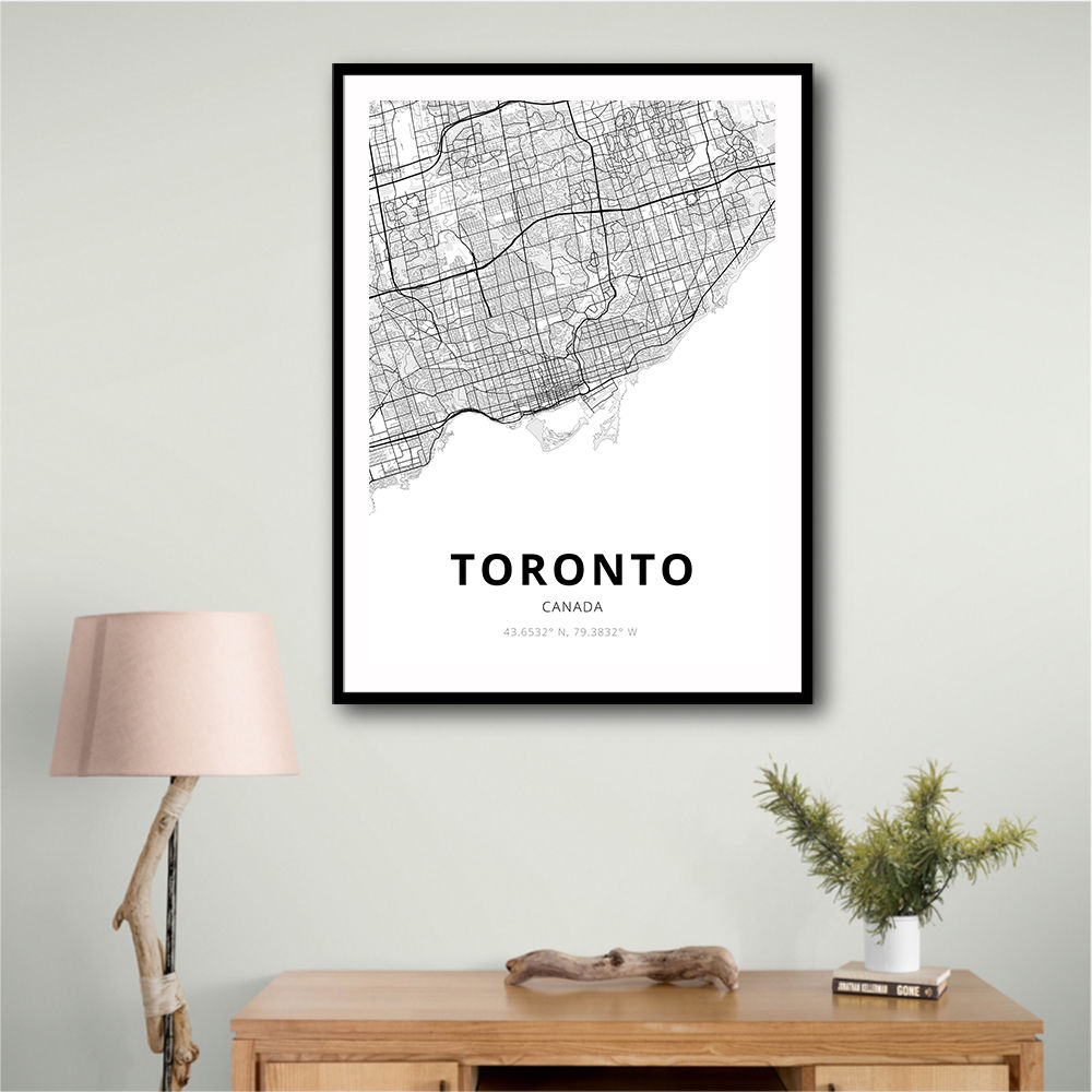 Toronto Canada City Map Toronto Canada City Map