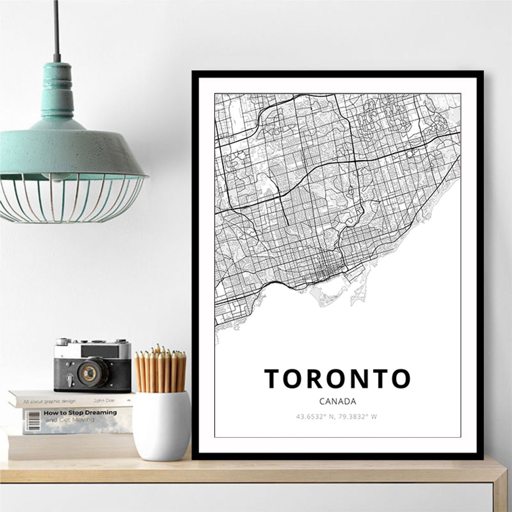 Toronto Canada City Map Toronto Canada City Map
