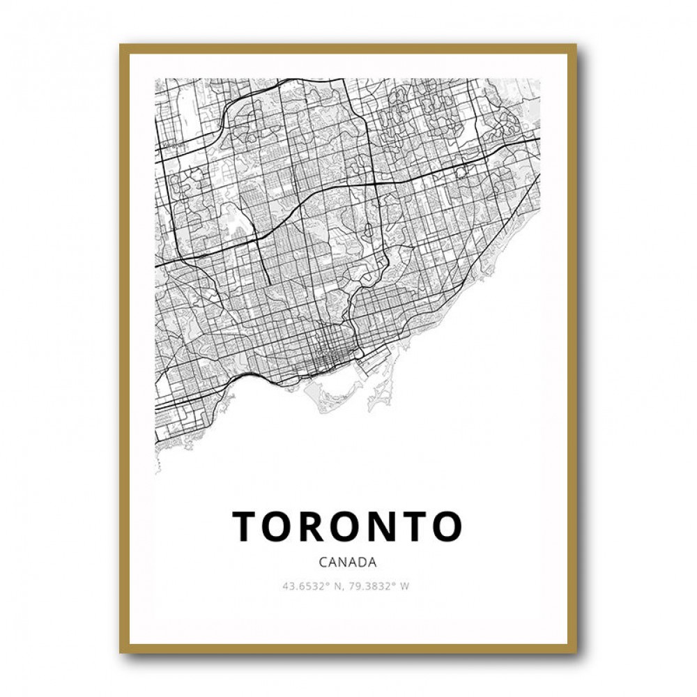 Toronto Canada City Map Toronto Canada City Map