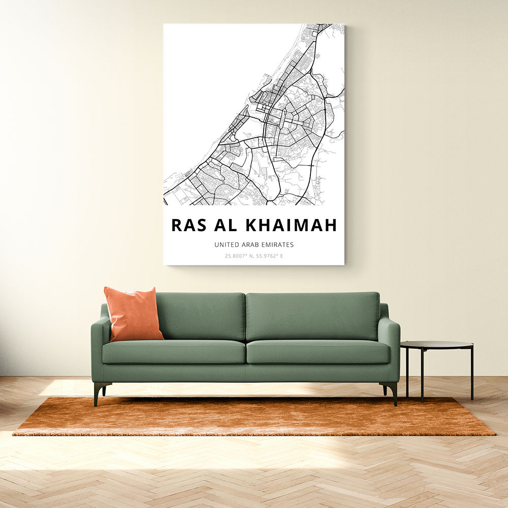 Ras Al Khaimah City Map 