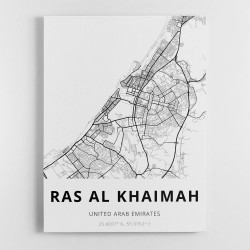 Ras Al Khaimah City Map 