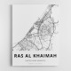 Ras Al Khaimah City Map 