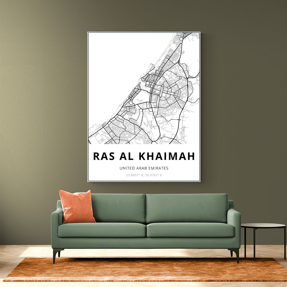 Ras Al Khaimah City Map 