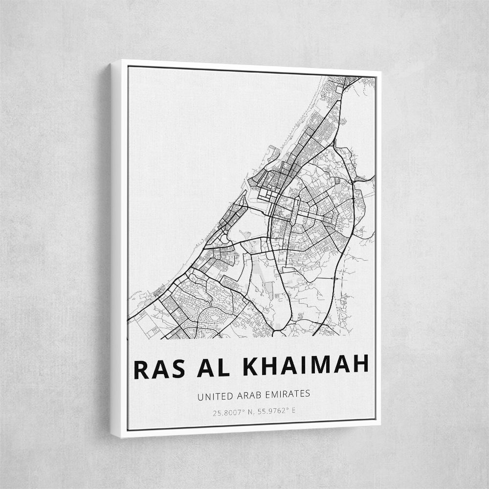 Ras Al Khaimah City Map 