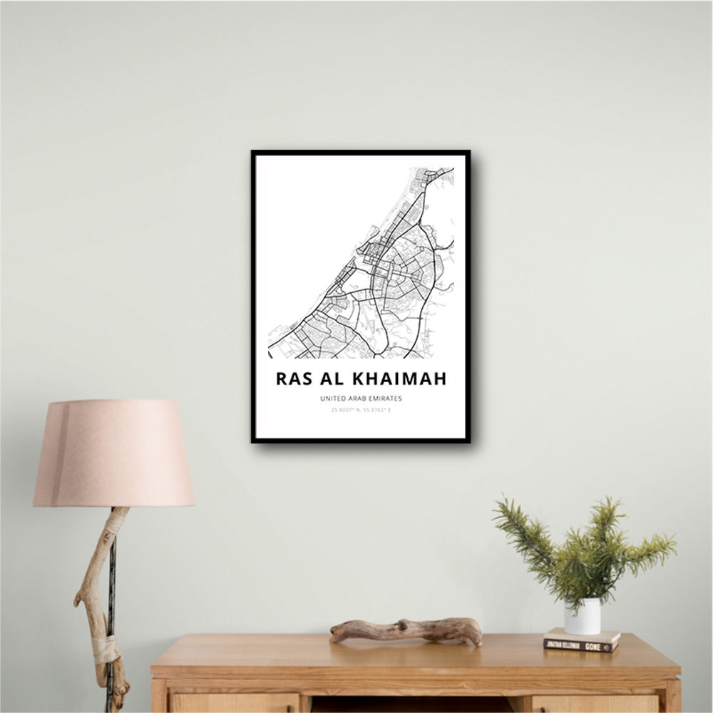 Ras Al Khaimah City Map 