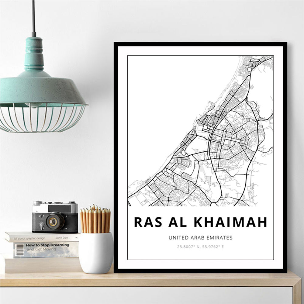 Ras Al Khaimah City Map 