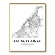Ras Al Khaimah City Map 