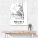 Fujairah City Map Fujairah City Map