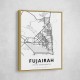 Fujairah City Map Fujairah City Map