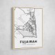 Fujairah City Map Fujairah City Map