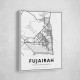 Fujairah City Map Fujairah City Map