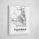 Fujairah City Map Fujairah City Map