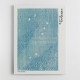 Woodblock Print Blue