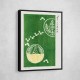 Woodblock Print Green