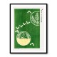 Woodblock Print Green